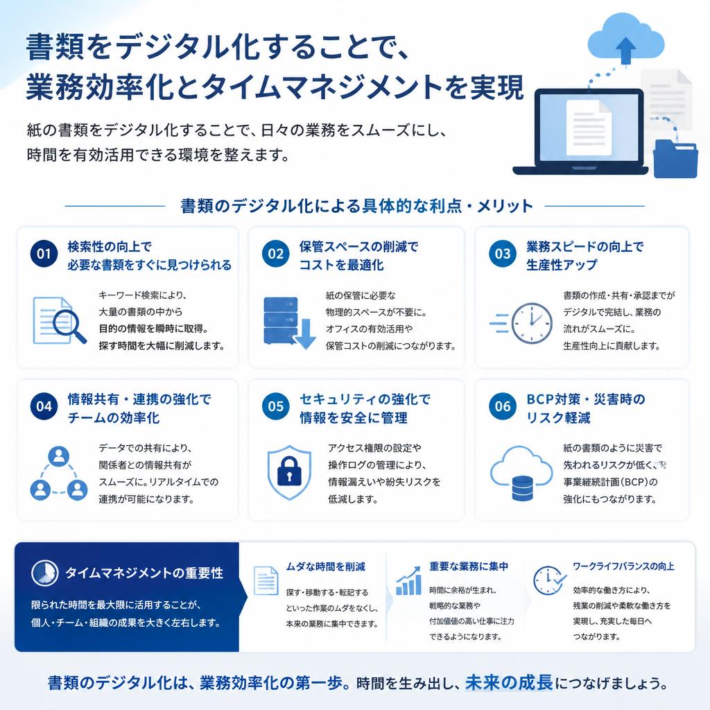 デジタル化のメリットとは？