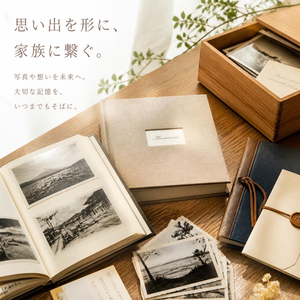 思い出を形に、家族に繋ぐ。